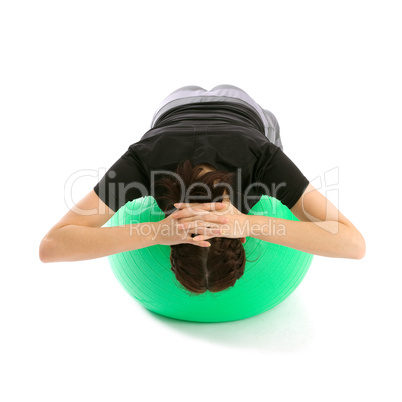 Woman doing Pilates Exercise