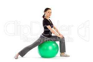 Woman doing Pilates Exercise