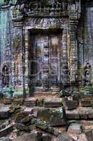 Ancient Temple Blind Doors
