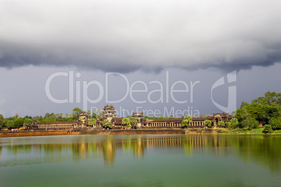 Storm Cloud Above Angkor Wat