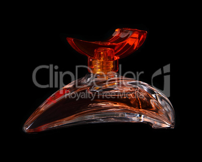 A perfume bottle