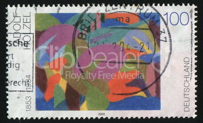 postage stamp