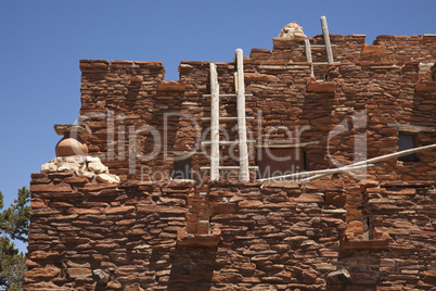 Southwestern Hopi House 1905 Architecture Abstract