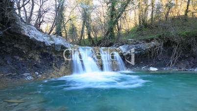 Waterfall timelapse