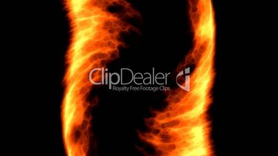 red fire,like as tornado shape.Tornadoes,hurricanes,cyclones,fans,wind,particle,