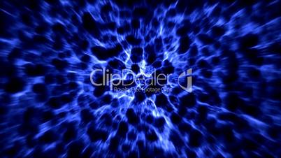 blue wire net,mottled capillary background,underwater,ripple.particle,
