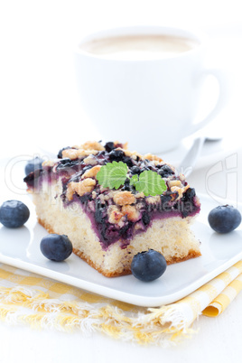 Blaubeerkuchen / bilberry cake