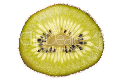 One kiwi slice