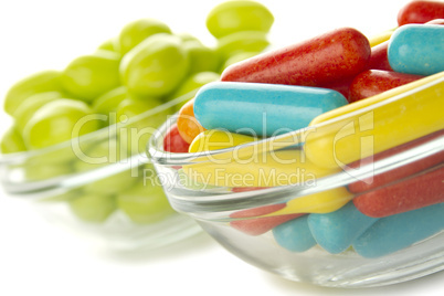 Colored candy