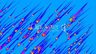 group of color sperm racing in blue space.bio,birth,cell,evolution,microscope,motherhood,orgasm,pregnancy,