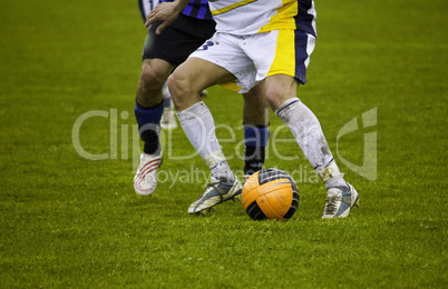 Protecting the Ball during a Football Match