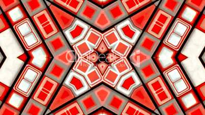 red deform mosaics background.rays,structure,pulse,ripple,disco,electronic,