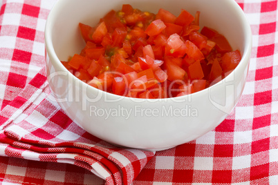 Gehackte Tomaten -  Chopped Tomatoes