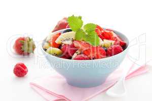frischer Obstsalat / fresh fruit salad