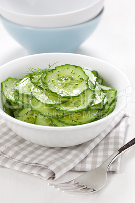 Gurkensalat / cucumber salad