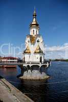 Saint Nicholas "on the water" church in  Kiev, Ukraine