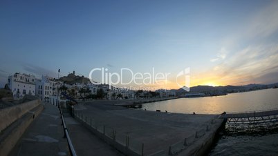 Ibiza Stadt am Hafen