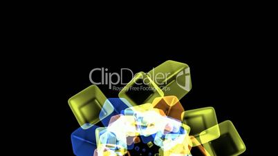 color crystal necklace,glass cubes shaped flower pattern and ice block,tech web square matrix.particle,material,texture,Fireworks,Design,pattern,symbol,dream,vision,idea,creativity,creative,beautiful,art,decorative,mind,Game,Led,neon lights,modern,stylish