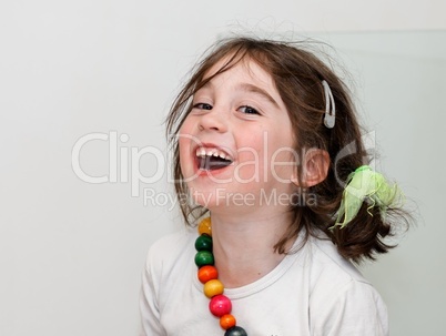 Laughing girl