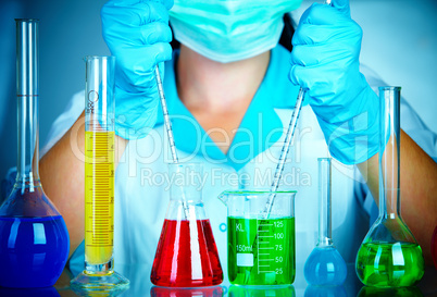 scientist in laboratory