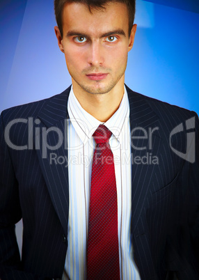 young man in a suit