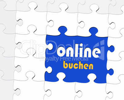 online buchen - Business Konzept