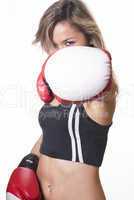 Boxing girl