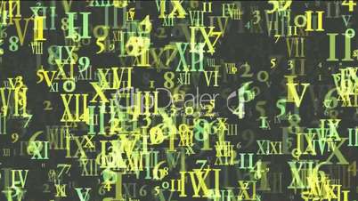 abstract computer business number and alphabet matrix,finance market display.