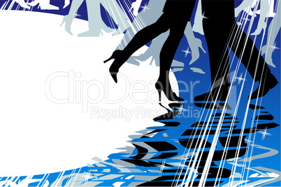 Dancing, music or party background
