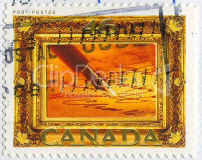 postage stamp