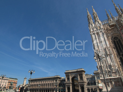 Piazza Duomo, Milan