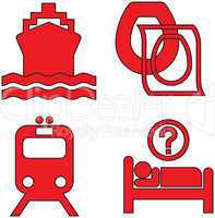 red icons set nineteen