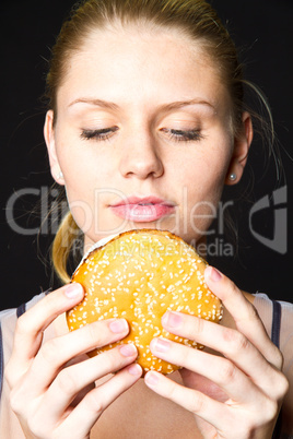 Hamburger essen