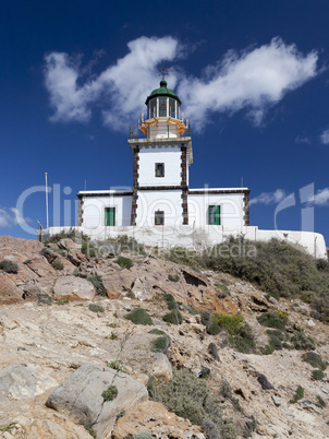 Santorini lighthouse