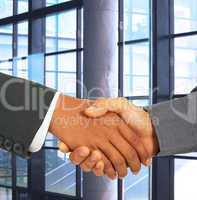 Shaking Hands To Seal An Agreement