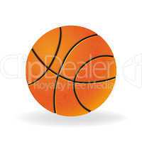 Ball for playing basketball game