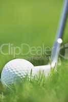Golfing, concept photography