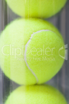 Tennis balls, concept photography
