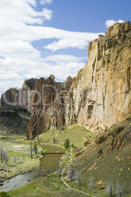 Smith Rocks State Park in Oregon USA, nature stock photography