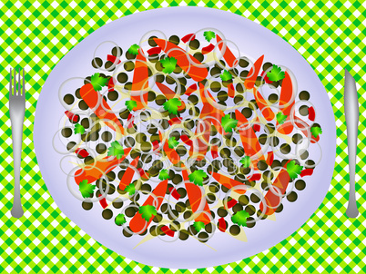 vegetables salad