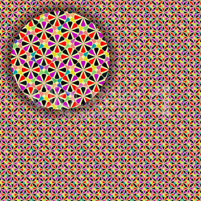 geometric seamless detailed pattern