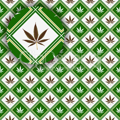 cannabis texture with detail