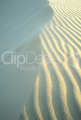 Ripples on sand dune, nature stock photography
