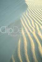 Ripples on sand dune, nature stock photography
