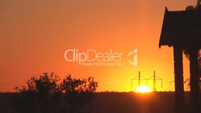 sunset power line 1