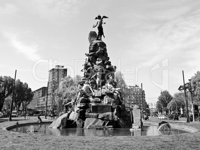 Traforo del Frejus statue, Turin