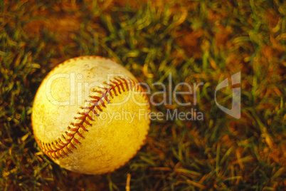 Baseball, concept photography