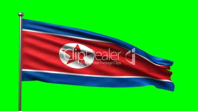 Flag of Republica Democratica Popular de Corea