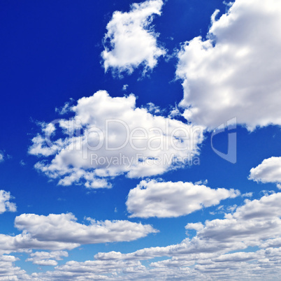 white fluffy clouds