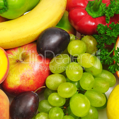 fruits and vegetables